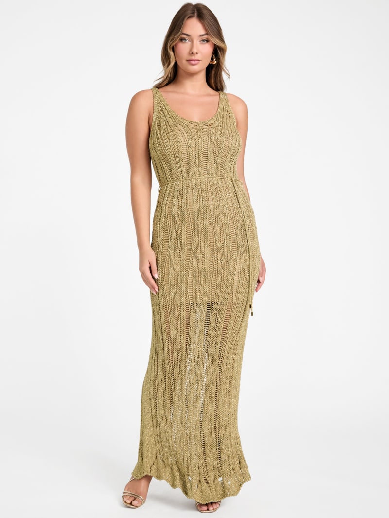 Lucky Lurex Net Maxi Dress | GUESS Lucky Lurex Net Maxi Dress | GUESS