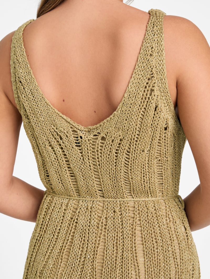 Lucky Lurex Net Maxi Dress | GUESS