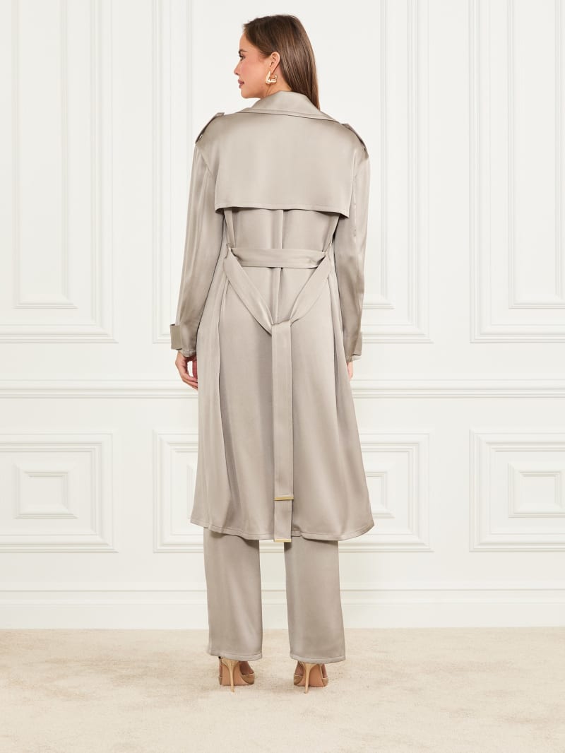 Eva Satin Trench Coat | Marciano