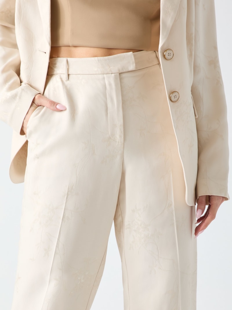Whitney Floral Straight Pant - thumbnail 3