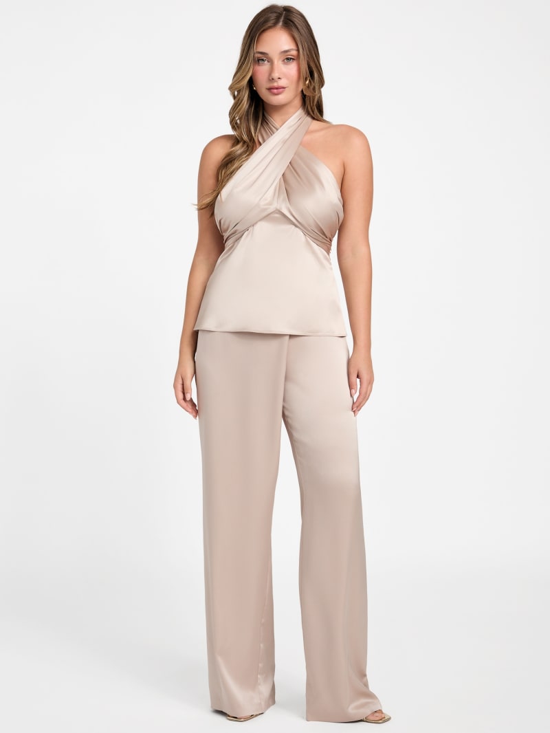 値下げ【新品未使用】MONOHA 24SS Organza sleeveless 5YGH007246A-G1BQ-ALT1