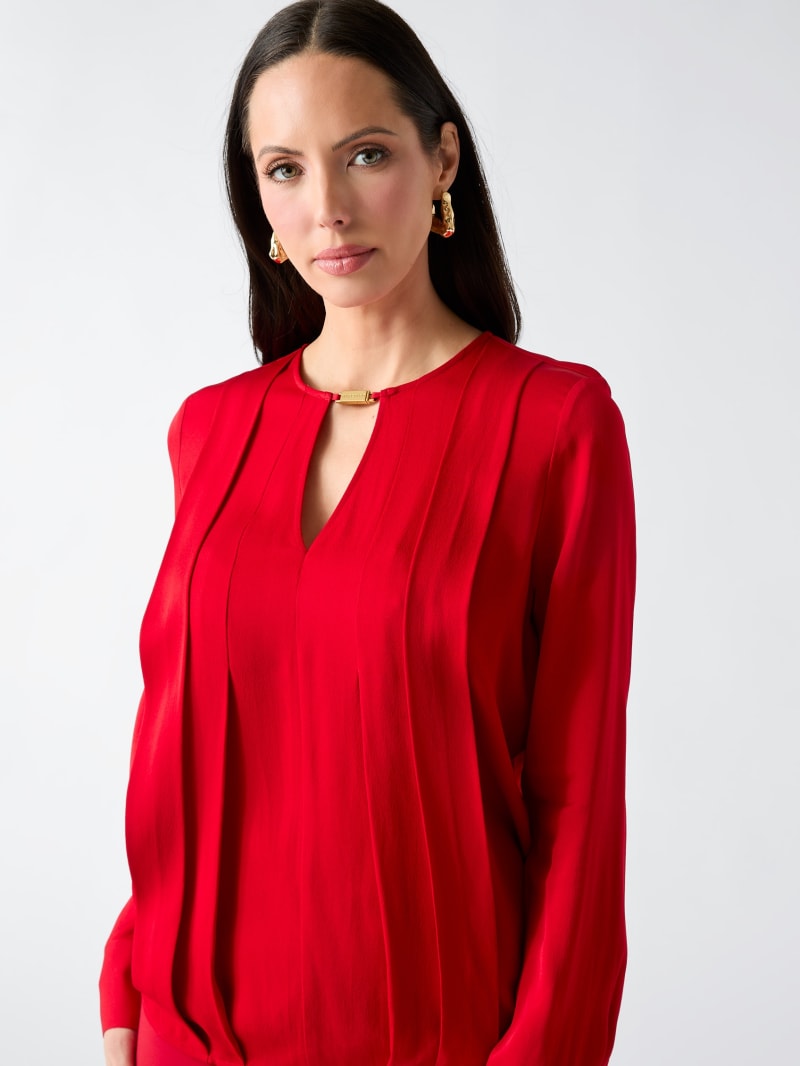 Anita Keyhole Blouse - thumbnail 3