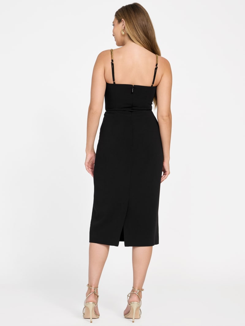 Eco Ella Chainlink Strap Dress | GUESS Canada