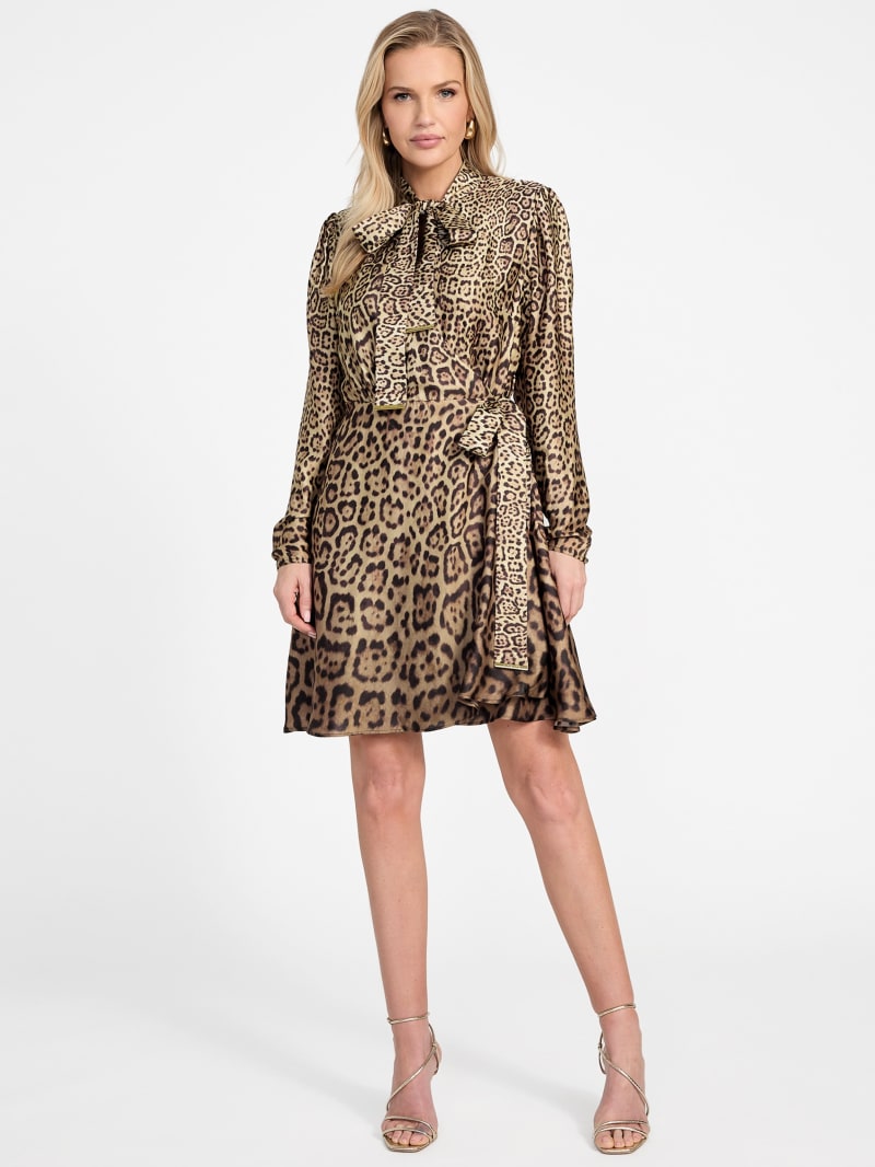 Eco Alanis Printed Satin Dress