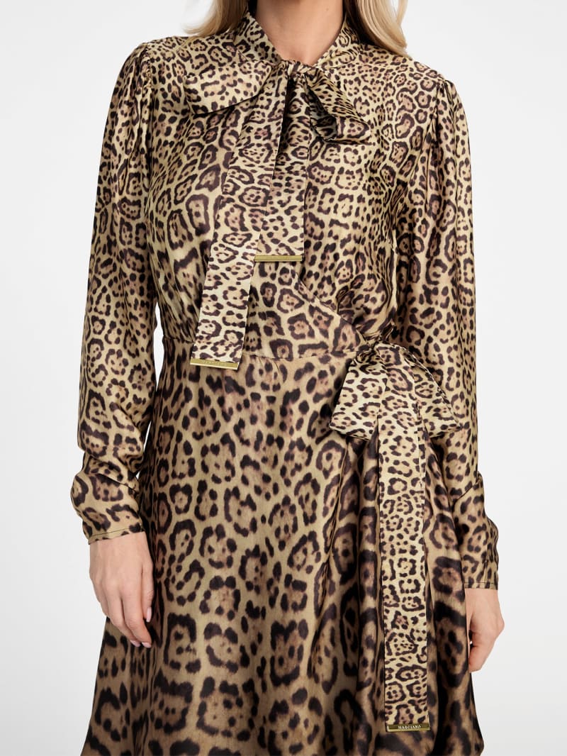 Eco Alanis Printed Satin Dress