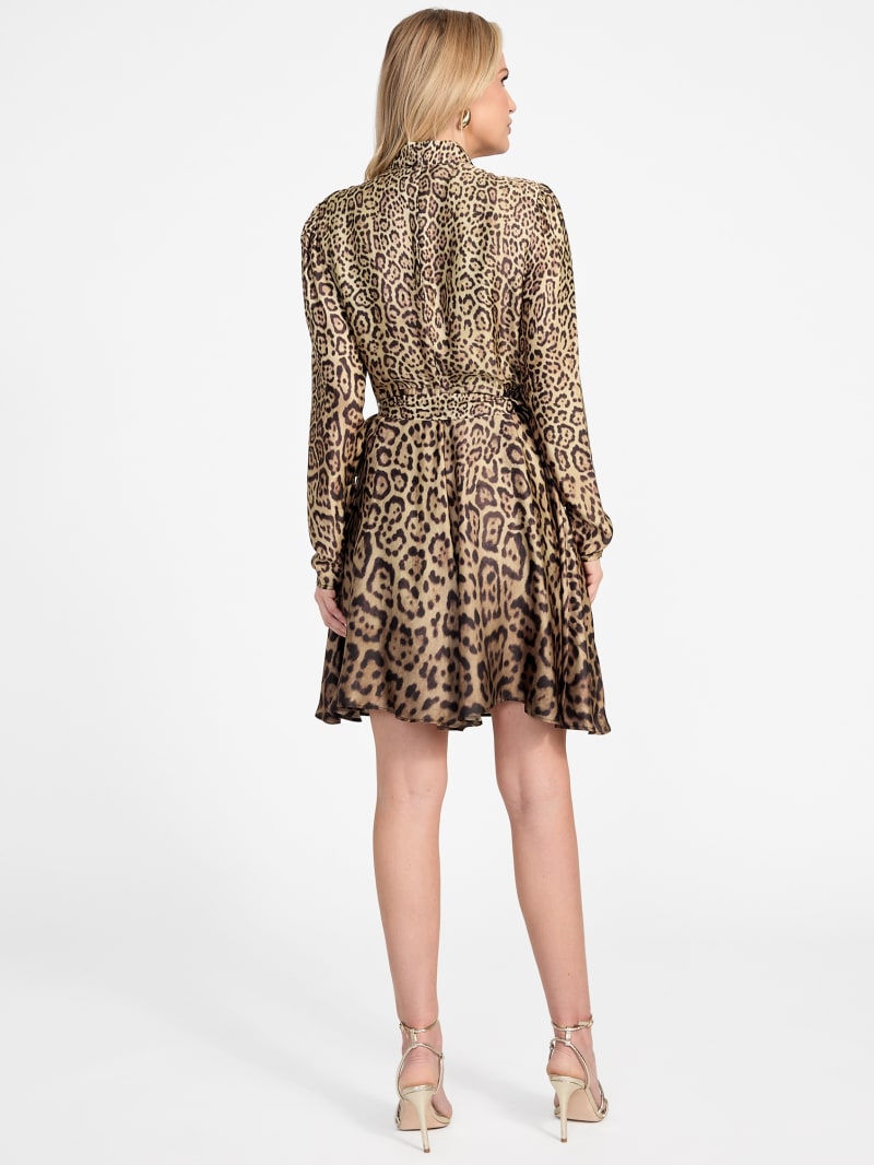 Eco Alanis Printed Satin Dress