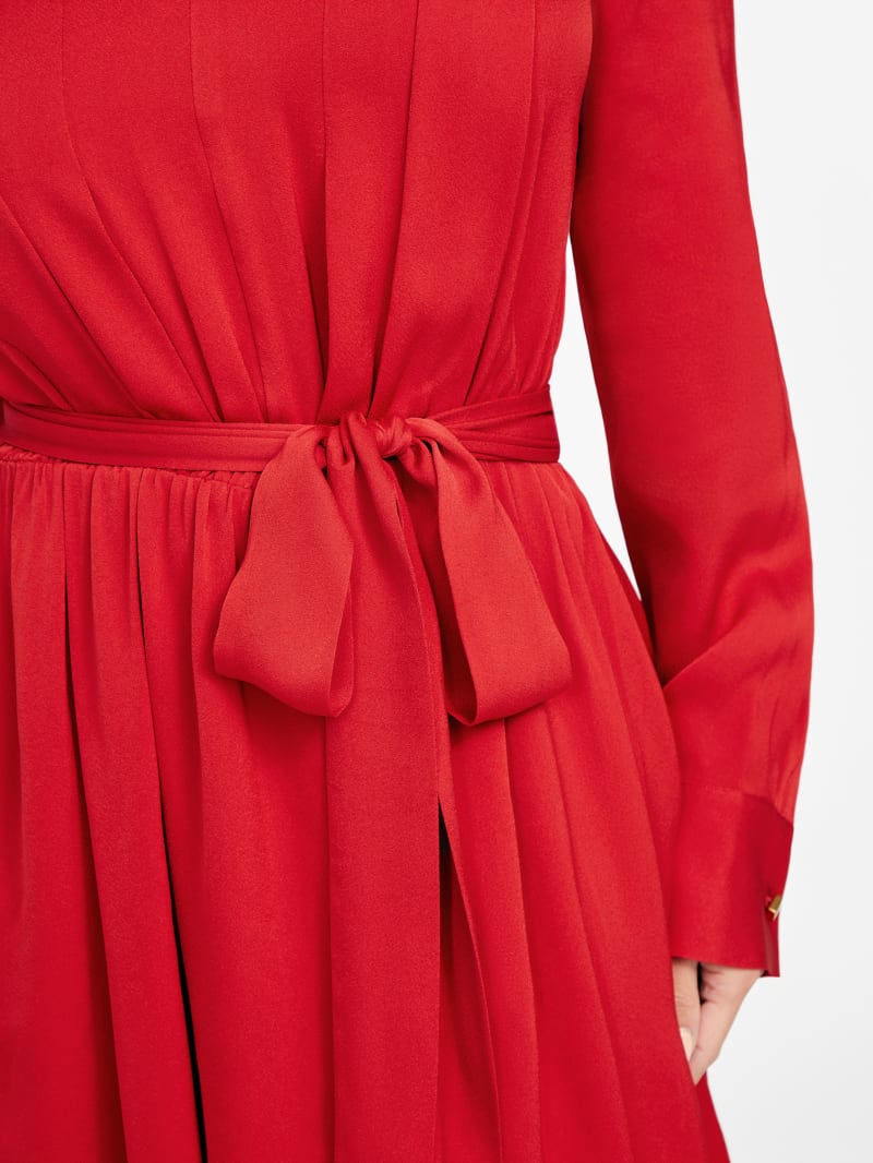 Anita Keyhole Belted Dress