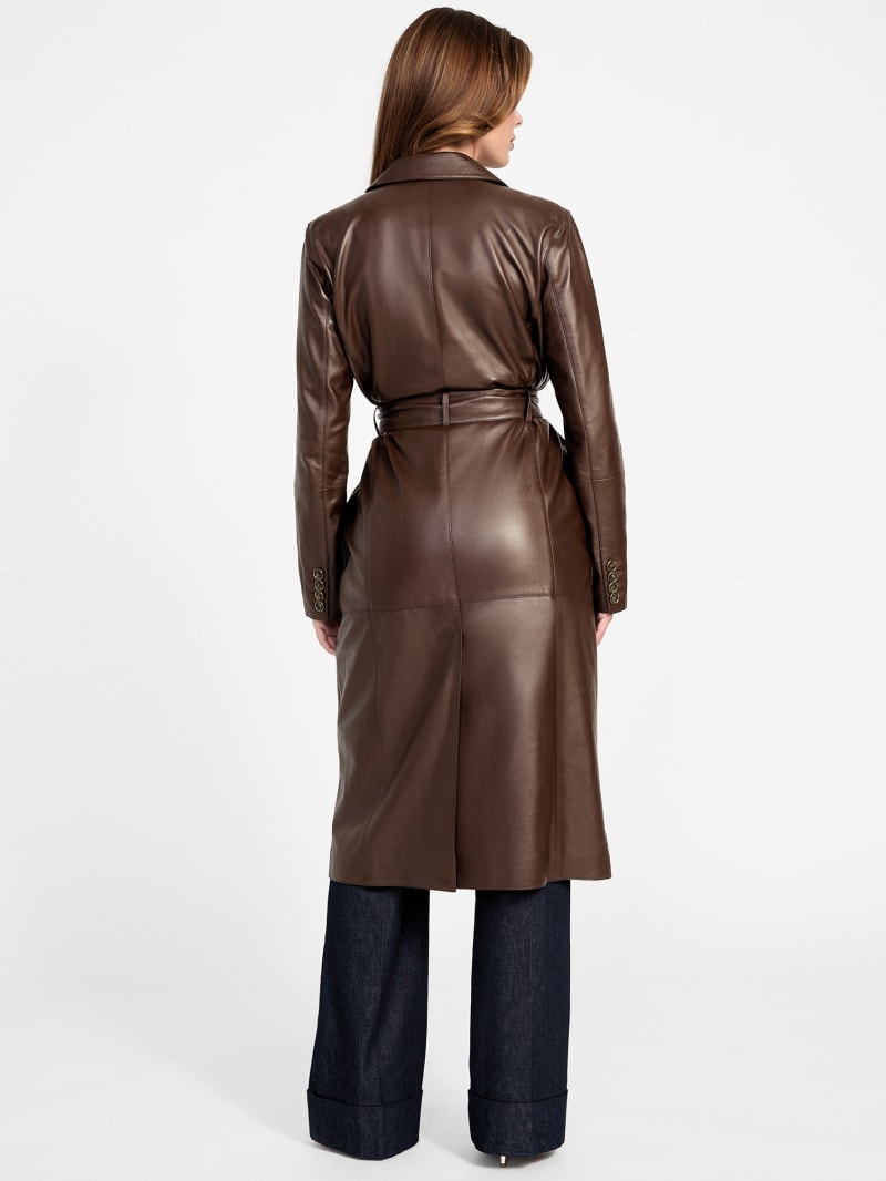 COLLEZIONI　AUTUMN/WINTER1988/89おT2478W32 MARCIANO by GUESS® Lana Leather Trench Coat
