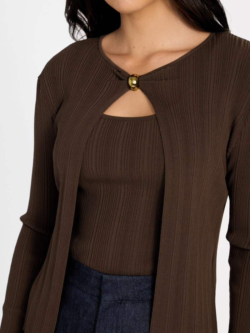 Kathleen Ribbed Sweater Set