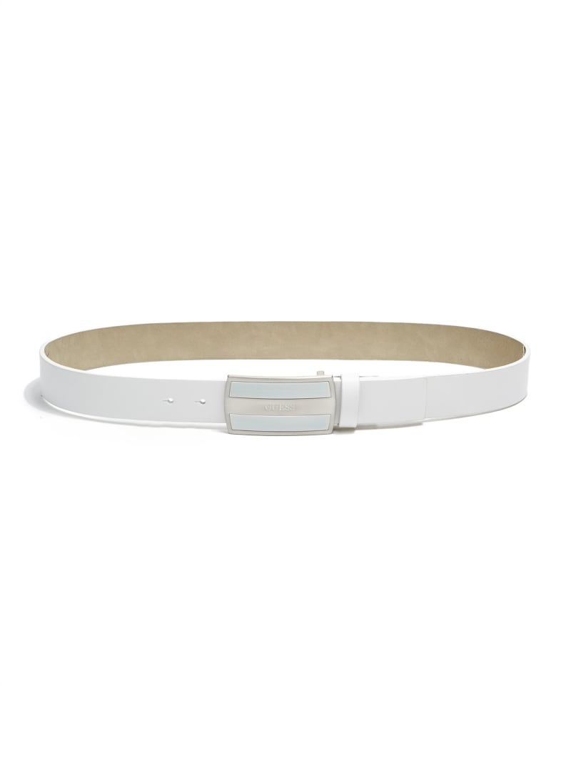 Chevron Textured Plaque Belt