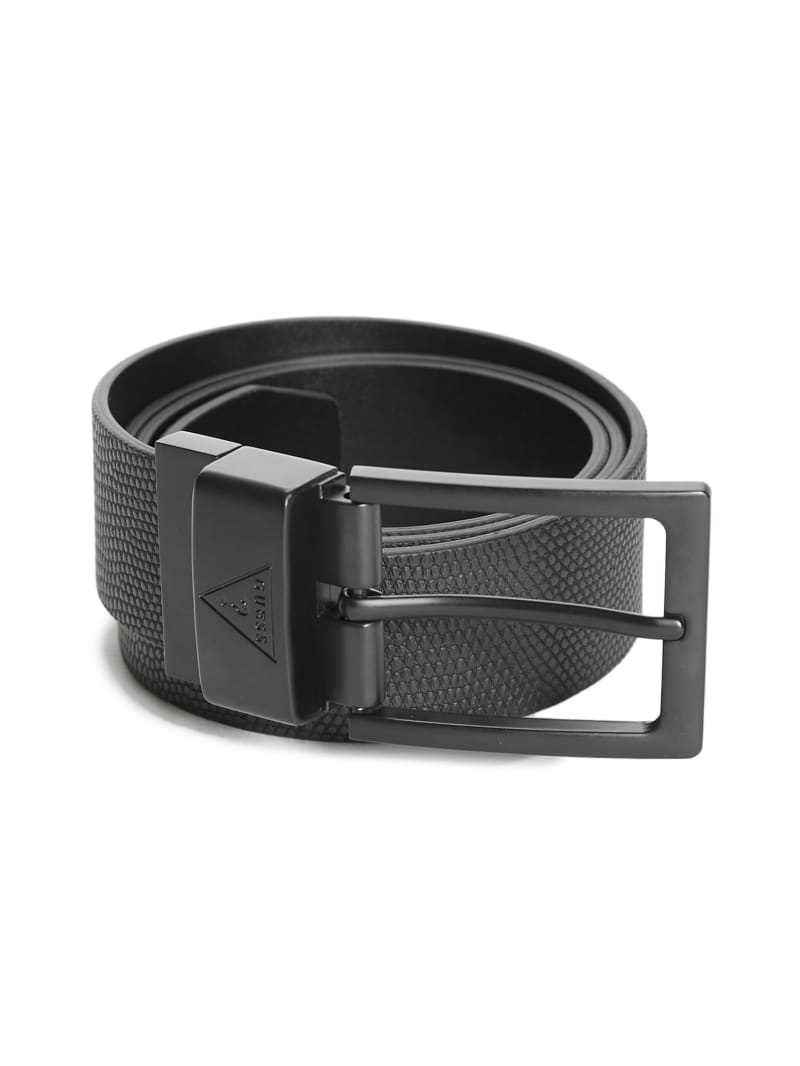 Reversible Snakeskin Embossed Belt GUESS Factory