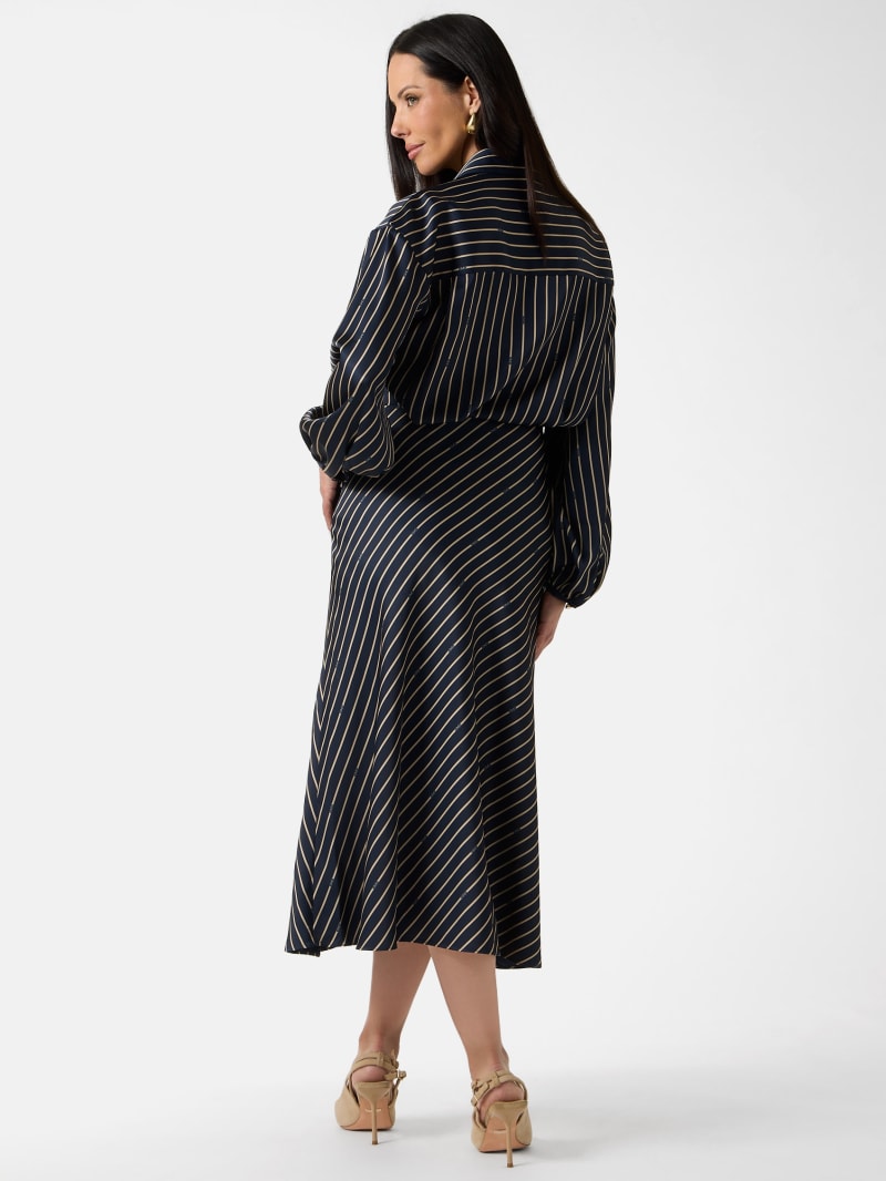 Eco Fatou Striped Maxi Dress