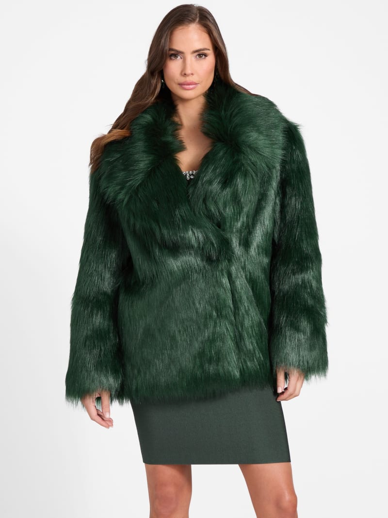 MARCIANO by GUESS® Lilly Faux-Fur Coat