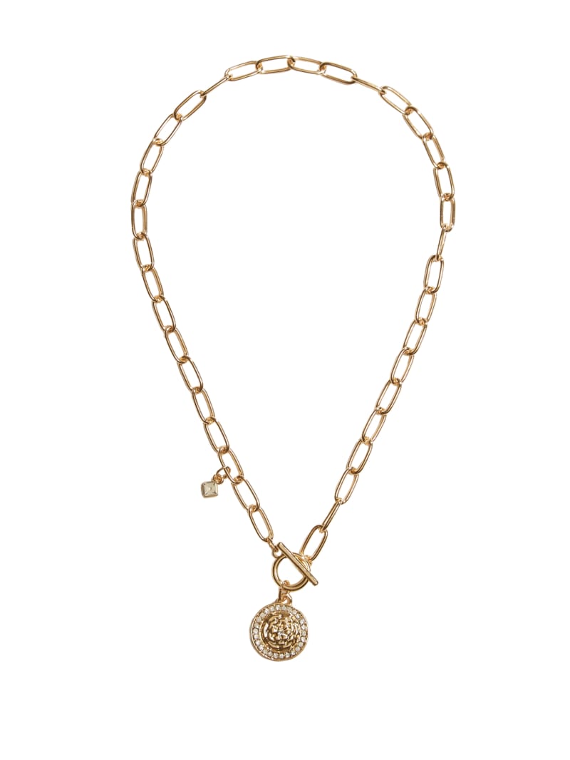 White gold toggle necklace clearance