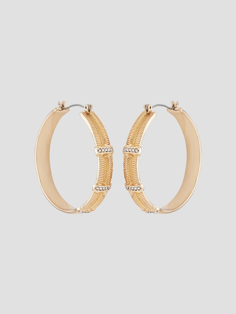 Guess crystal earrings new arrivals