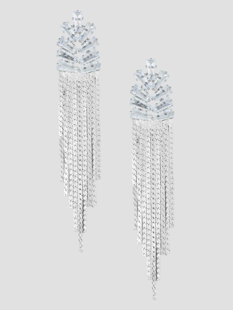 Linear dangle earrings outlet