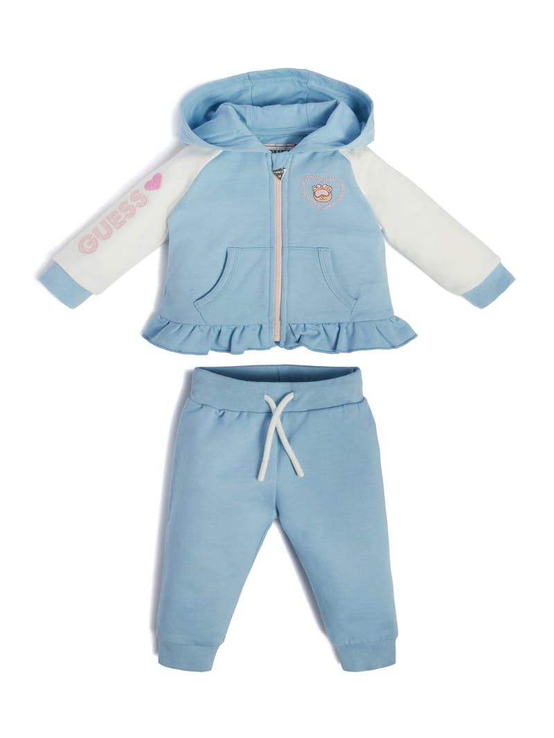 Hooded Bear Top and Pants (0-24M)
