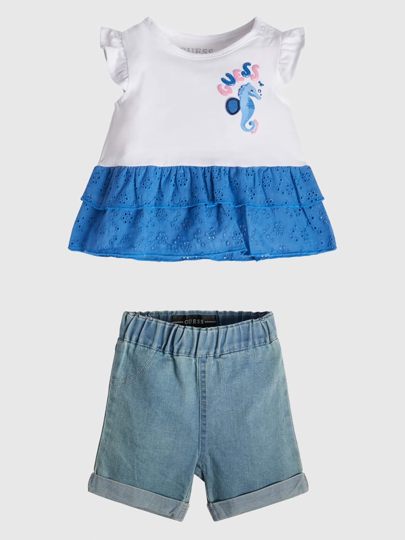 Baby girl jean shorts 2025