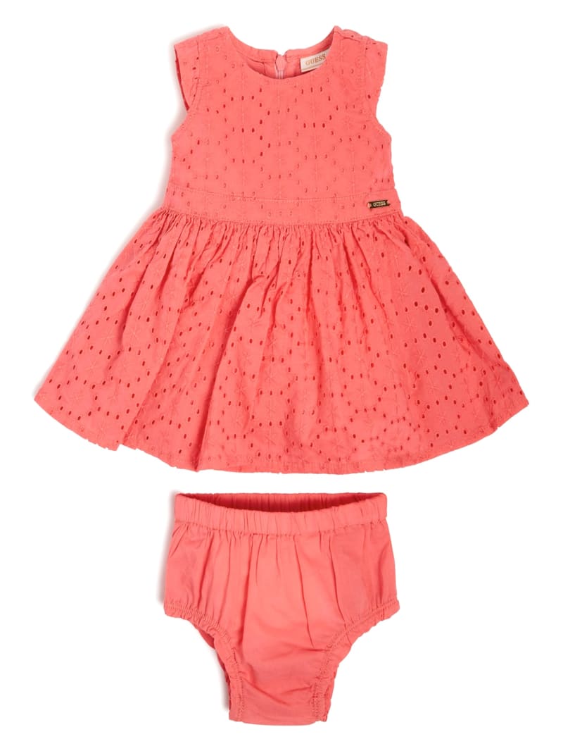 Embroidered Eyelet Dress and Bloomers Set (0-24M)