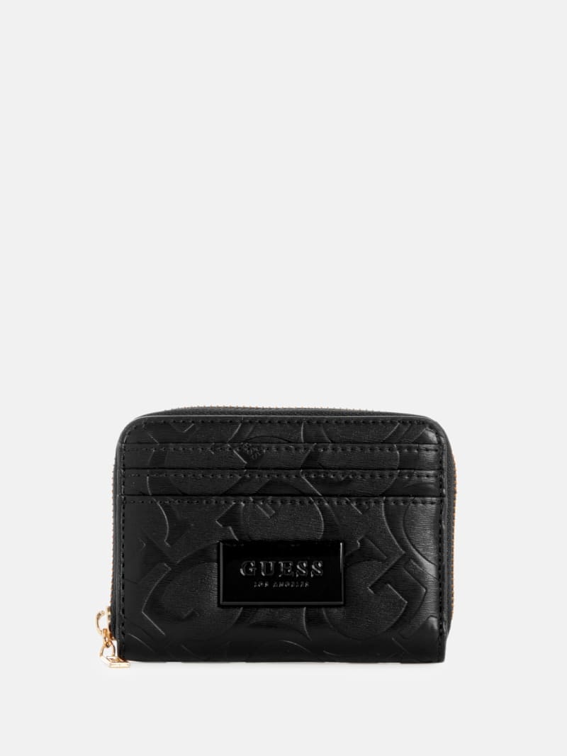 Corapeake Logo Small Zip Wallet GUESS Factory