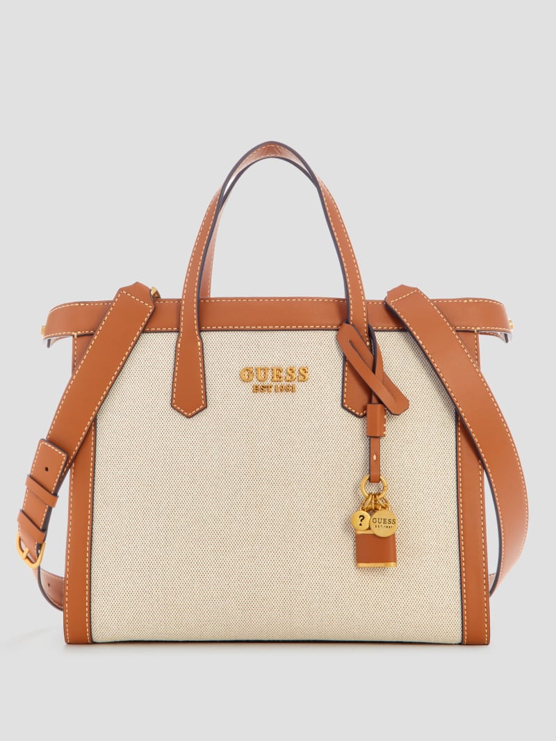 Guess society satchel best sale