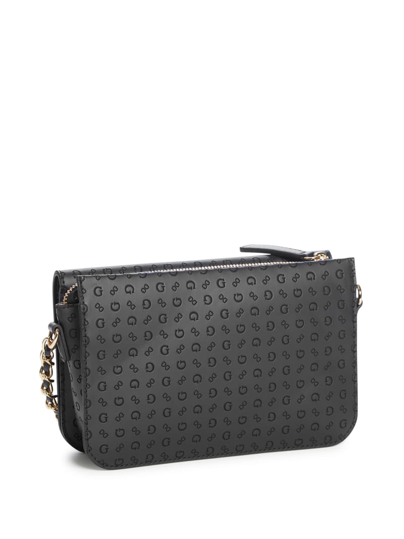 Ballantyne Debossed Logo Mini Crossbody GUESS Factory Ca