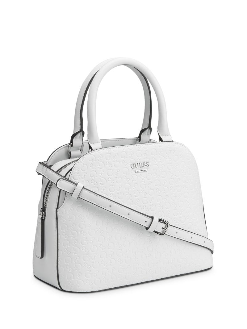 GUESS Damen Umhängetasche Everlee - Gesteppte Dome Satchel