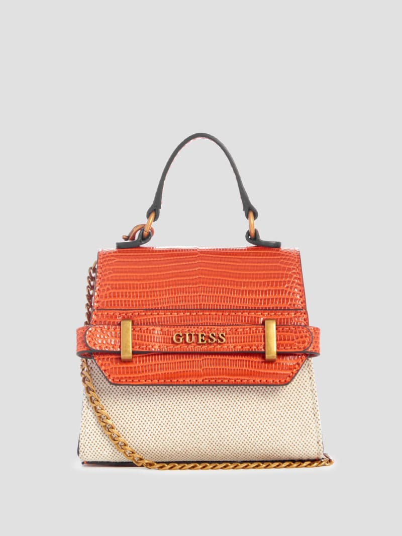 Sestri Canvas Micro Mini Satchel GUESS Canada