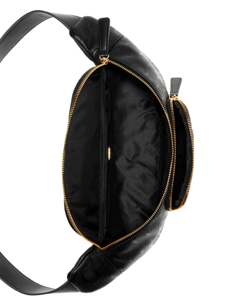 Kassiani Embossed Belt Bag GUESS Factory