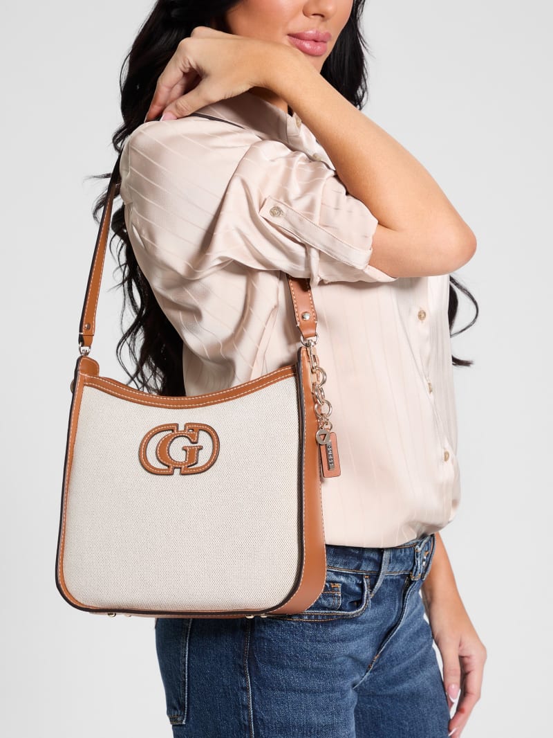 Sebina Canvas Bucket Shoulder Bag