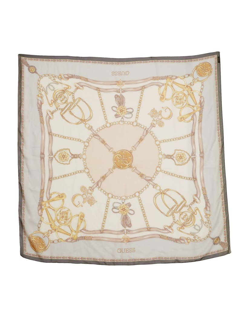 Guess silk scarf cheap