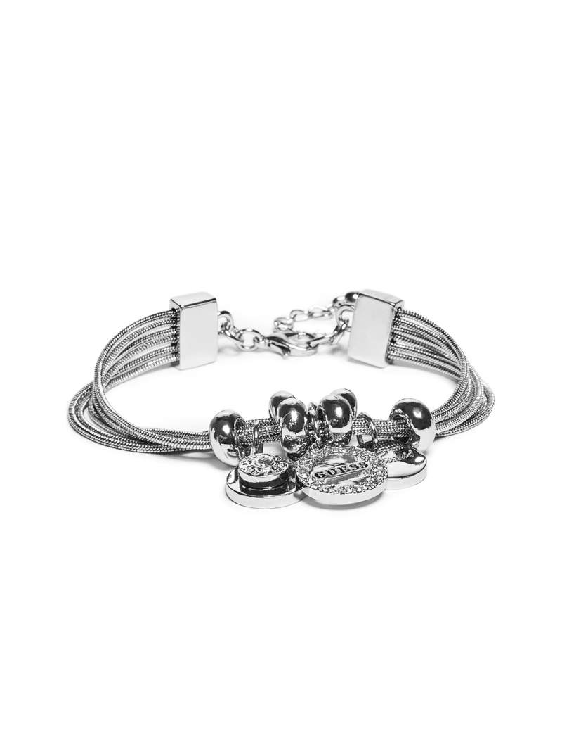 SilverTone Charm Bracelet GUESS Factory