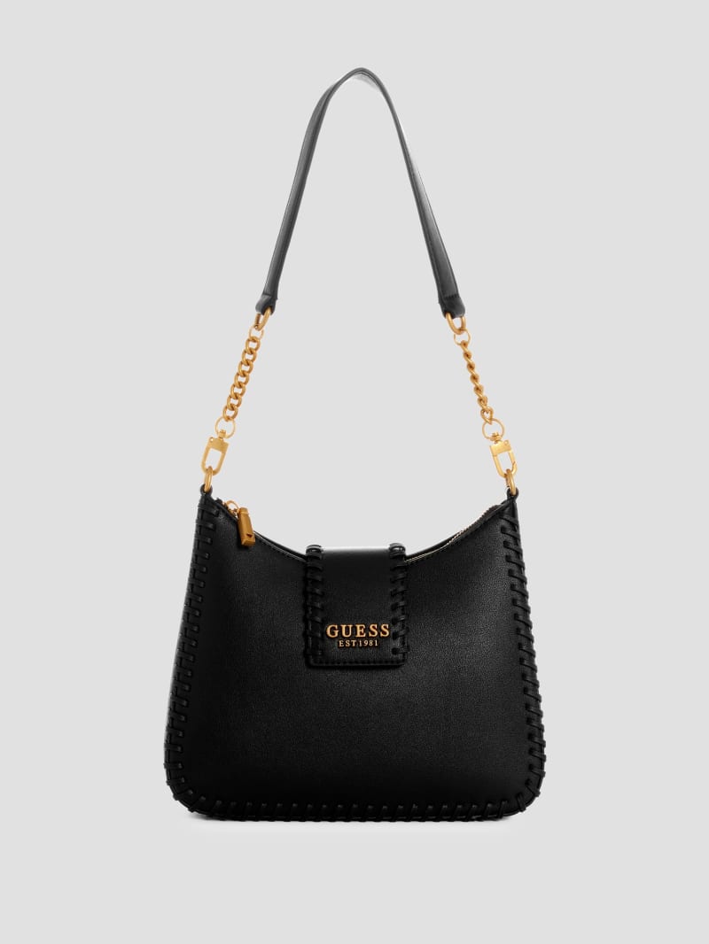 Guess hobo bag black top