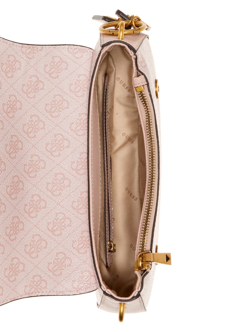 Guess Cordelia Logo Flap Shoulder Bag. 4