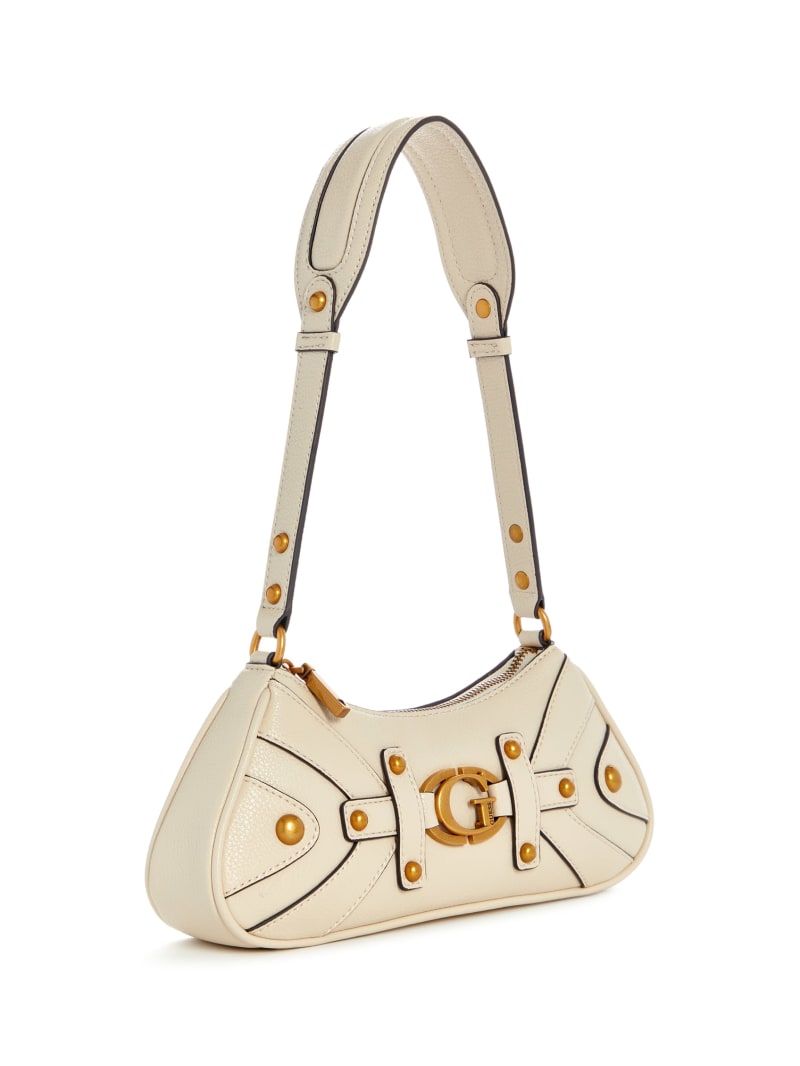 Sac à Bandoulière GUESS Gracelynn Mini - Mustard, Polyuréthane, Style Géométrique