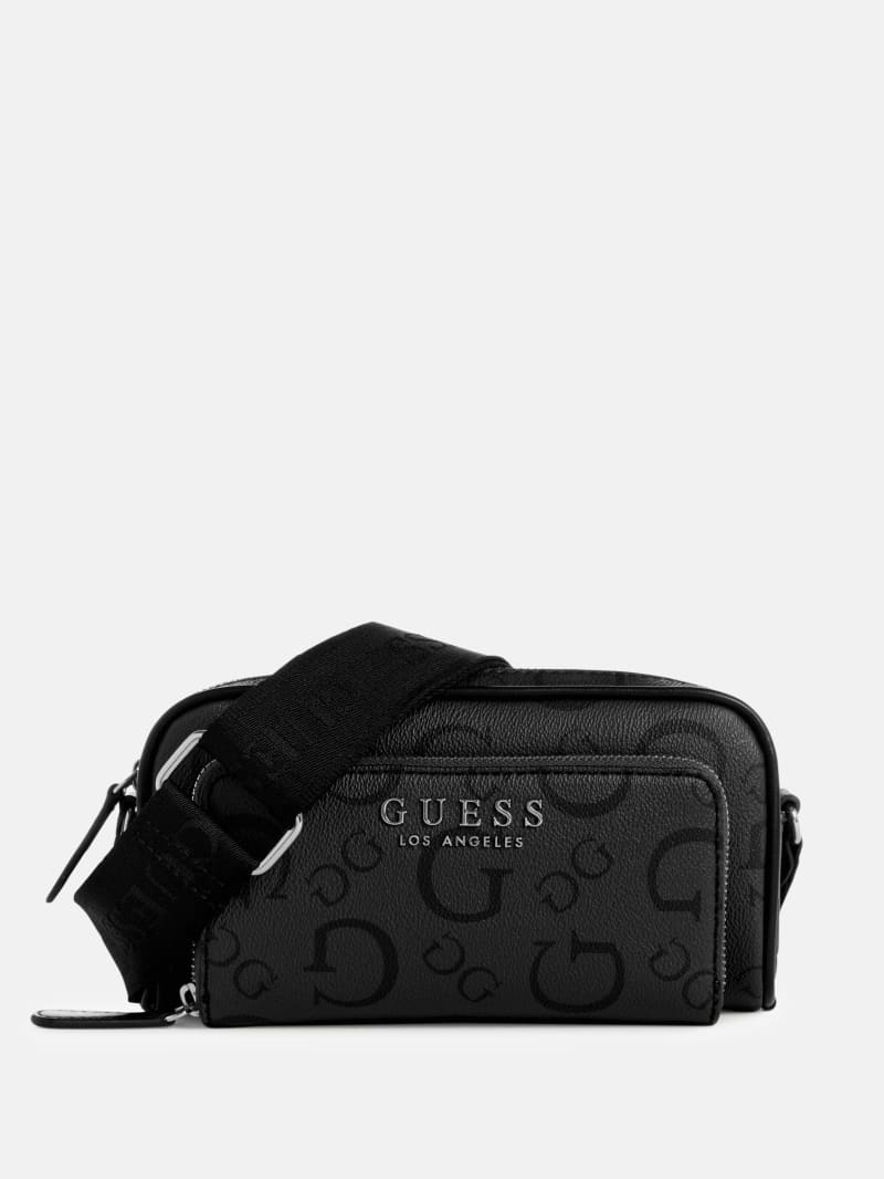 Saffron Mini Top Zip Crossbody GUESS Factory