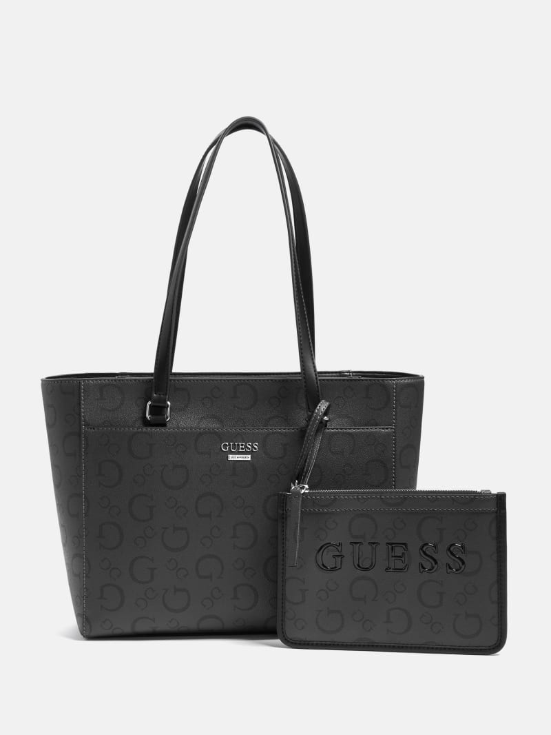 Delphine Logo Tote GUESS Factory Ca