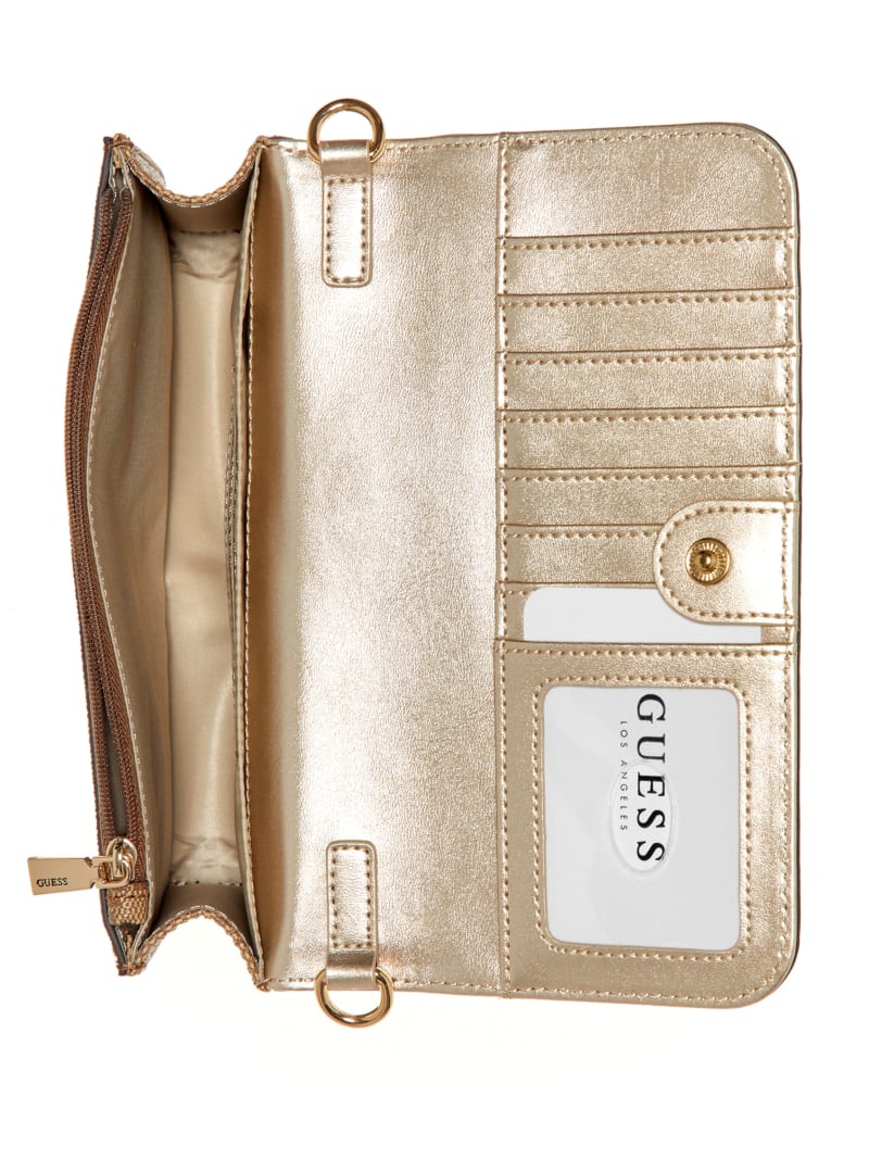 analogi energi afbrudt Noelle Quattro G Crossbody Organizer Wallet | GUESS