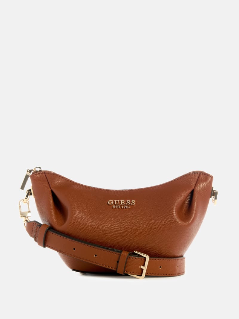 ショルダーバッグ・ポシェット Guess MAUVE Fabric Long Top Handle Shoulder Bag HP1A3A85 Shoulder Bags | GUESS Factory