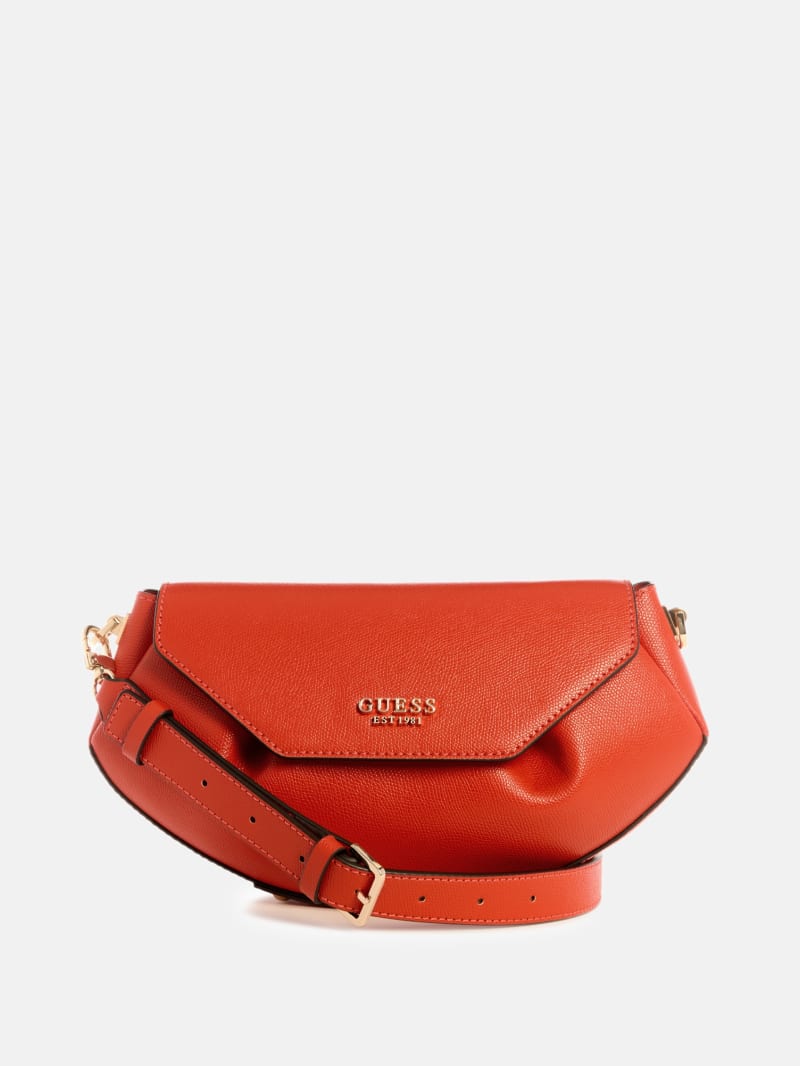 Amorette Fold-Over Crossbody | GUESS Canada