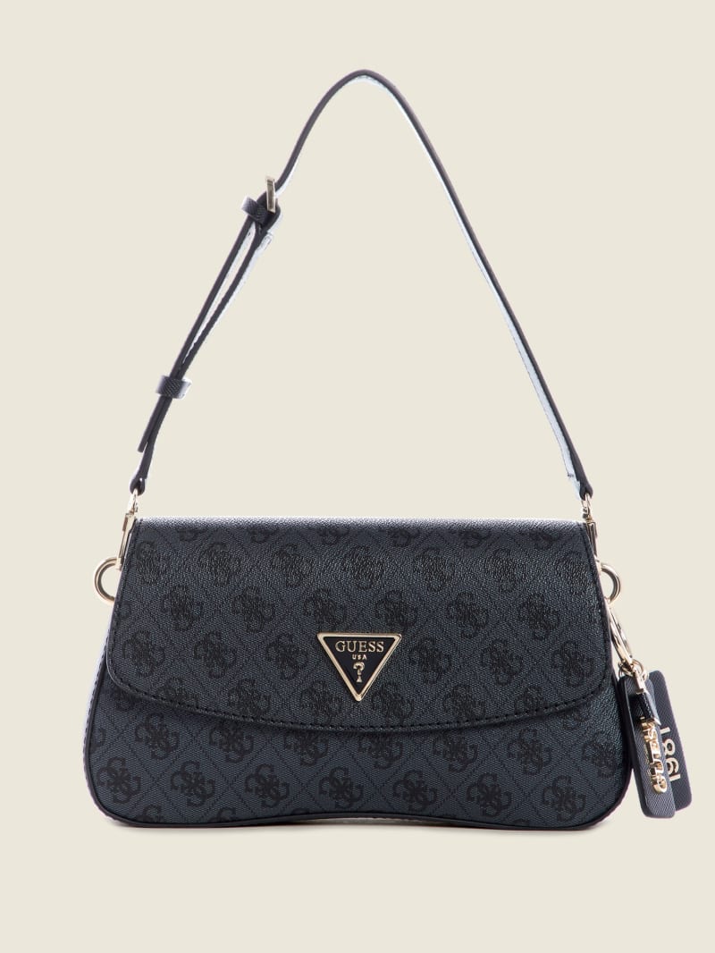 Cordelia Logo Flap Shoulder Bag GUESS