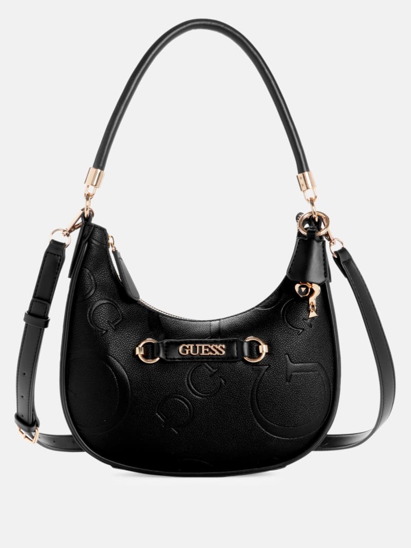 Guess shoulder bag black online