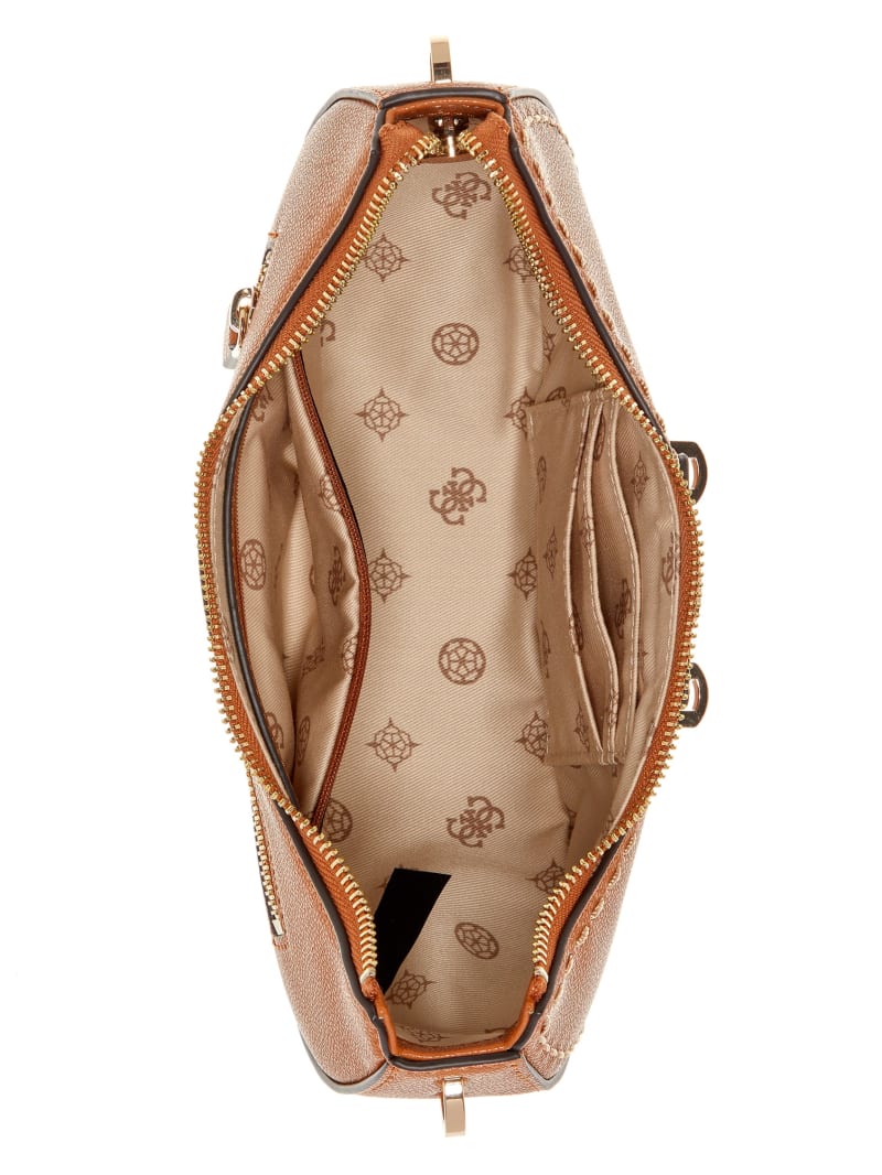 Nastra Top-Zip Shoulder Bag | GUESS Nastra Top-Zip Shoulder Bag | GUESS