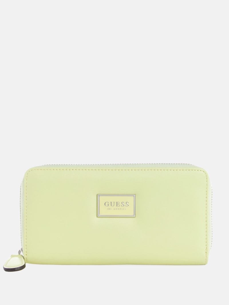 Guess yellow wallet sale