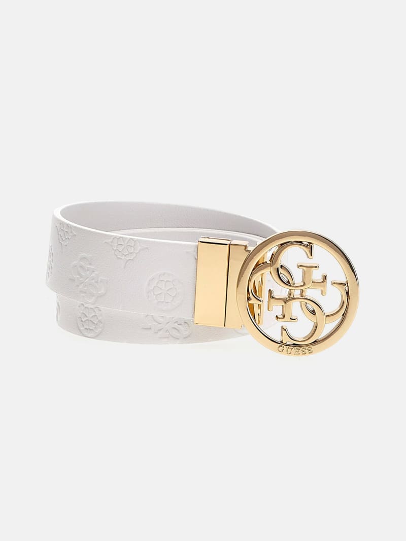 【GUESS USA】24fw STAR BELT Wide Leather Belt | GUESS