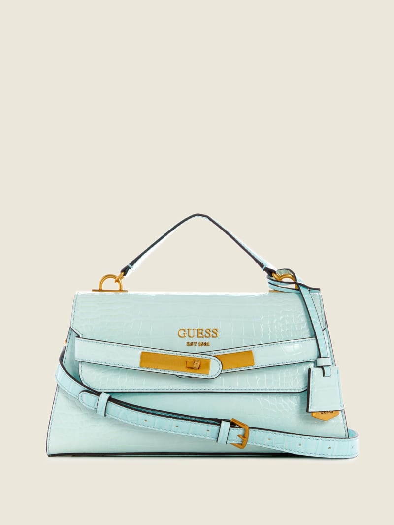 Enisa Top-Handle Flap Bag