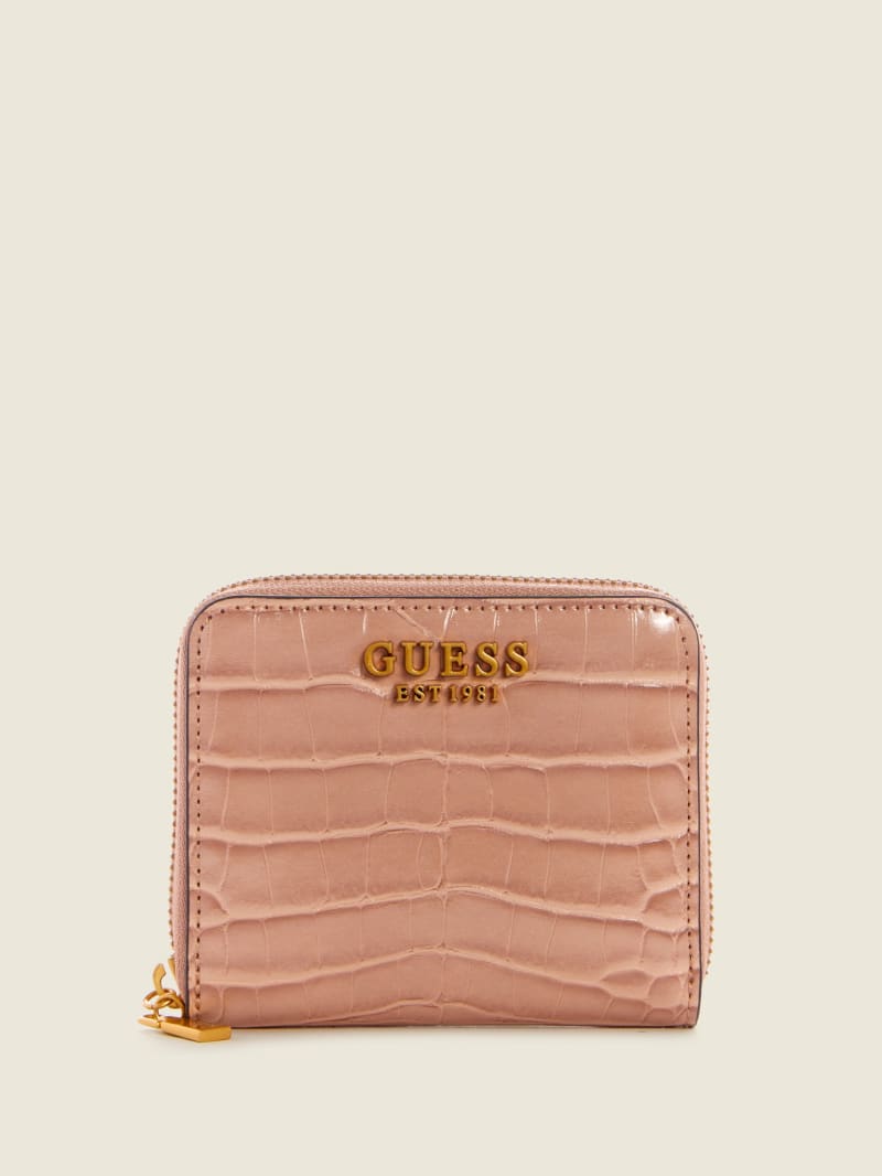 Luz Zip Around Wallet in Sienna Napa