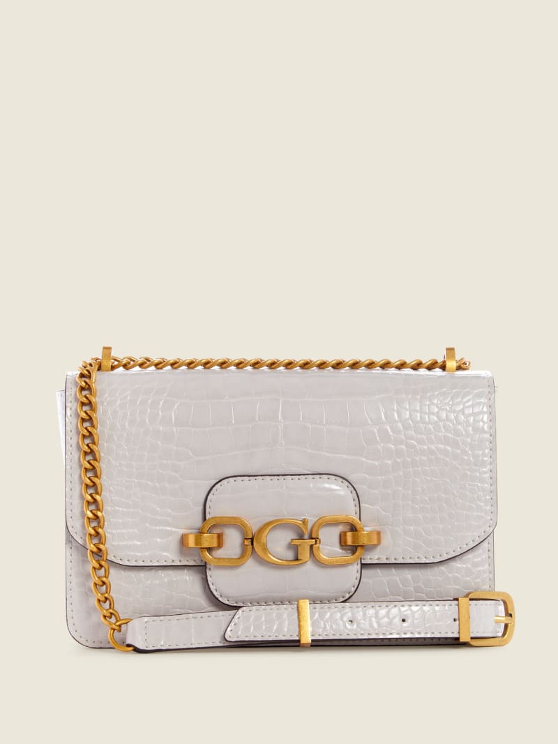 Hensely Croc Convertible Crossbody GUESS Canada