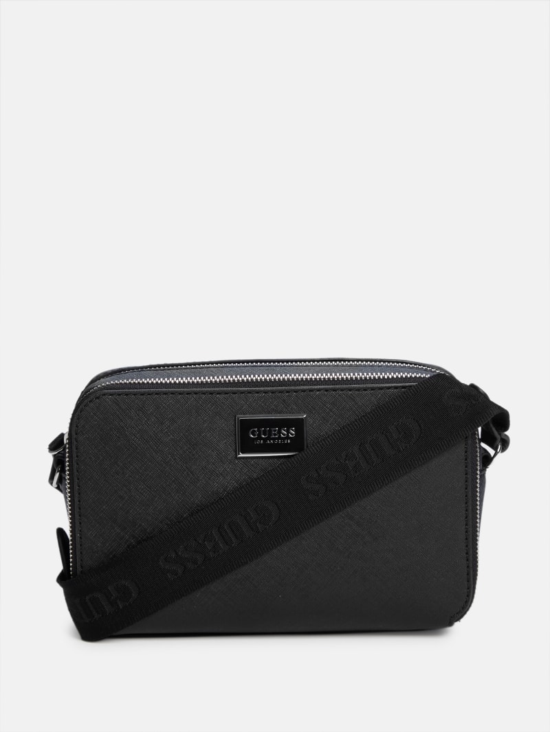 Haddington Mini Double-Zip Crossbody