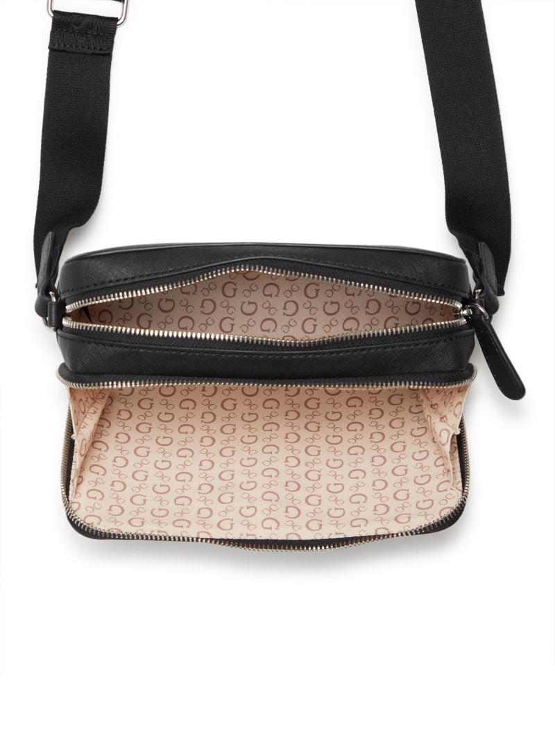 Haddington Mini Double-Zip Crossbody
